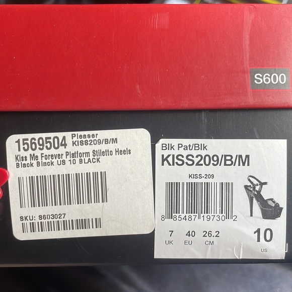 NEW Size 10 Kiss Me Forever Platform Stiletto Heels - Picture 8 of 8